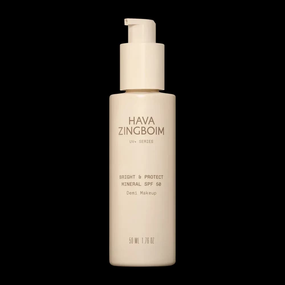 ברייט & פרוטקט דמי מייקאפ מינרלי SPF50 - HAVA ZINGBOIM