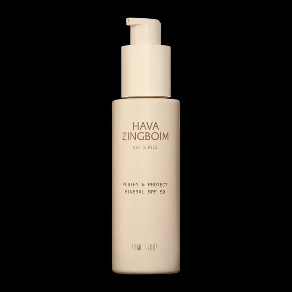 פיוריפיי & פרוטקט מינרלי SPF 50 - HAVA ZINGBOIM